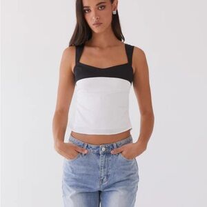 Peppermayo Lylah satin top